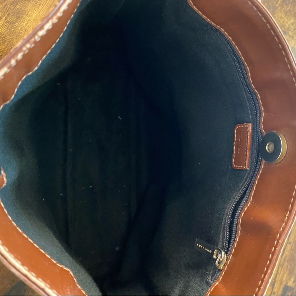 Burberry Beige and Brown Check Shoulder Bag - Picture 15 of 16
